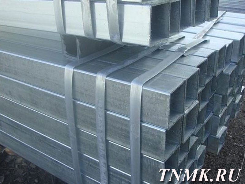 Труба профильная оцинкованная 160х120х4 мм ст. 20 купить в Твери